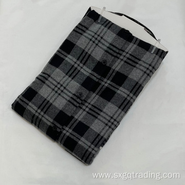 Customized 100% cotton flannel shirt for men